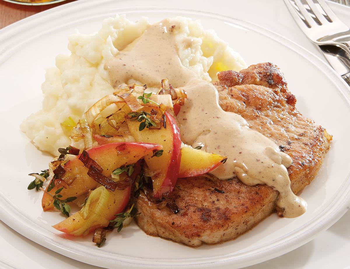 Apple-Leek-Pork-Chops