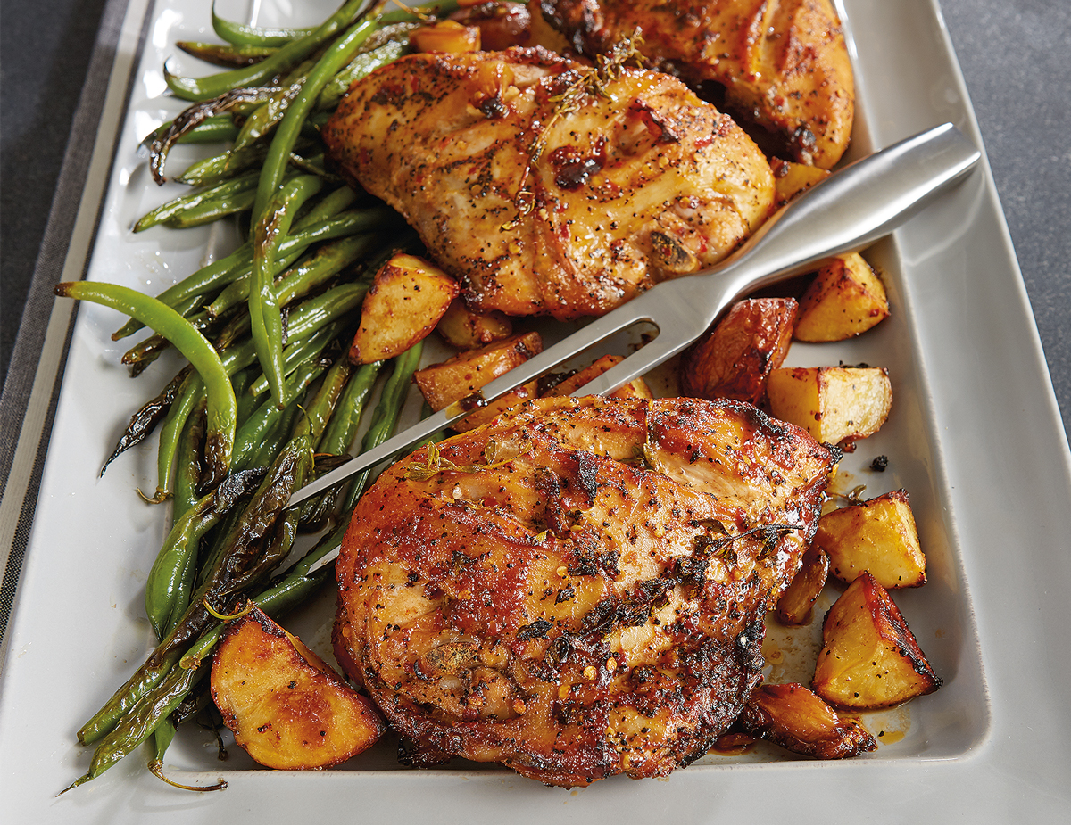 Honey-And-Garlic-Glazed-Chicken