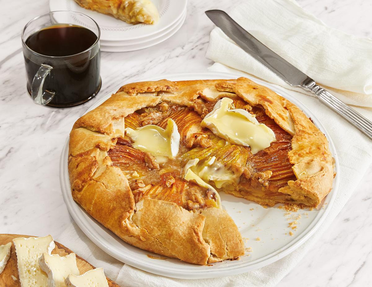 Pear-Brie-Galette