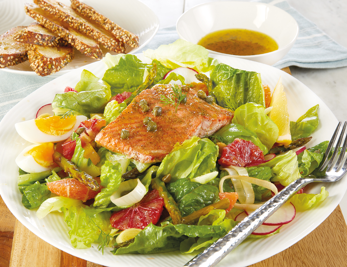 Salmon-Citrus-Orange-Salad