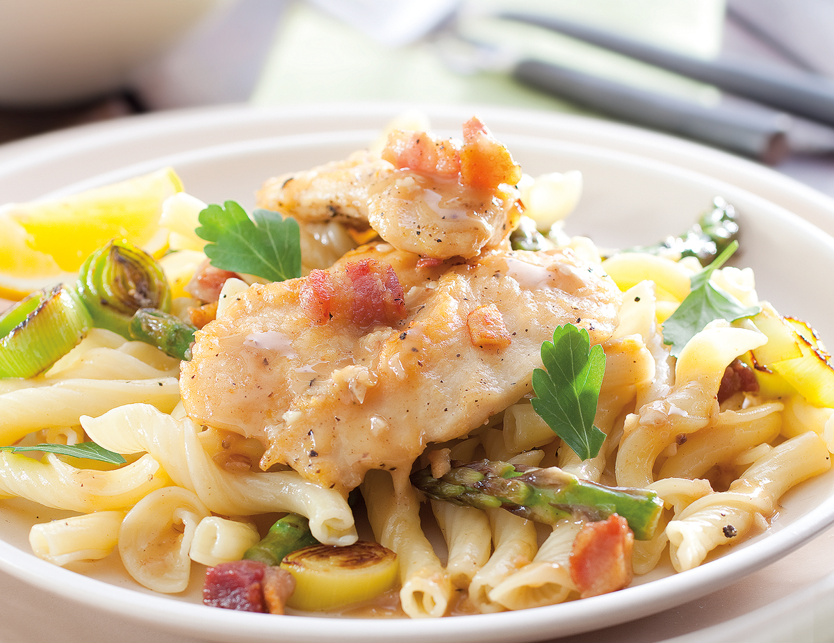 Spring-Vegetable-Chicken-Pasta