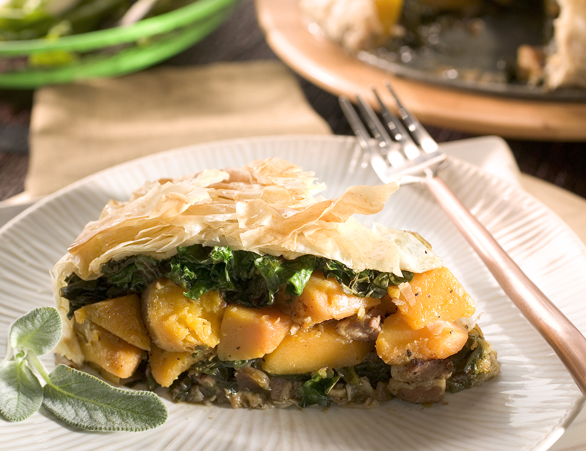 Butternut Squash Pyllo