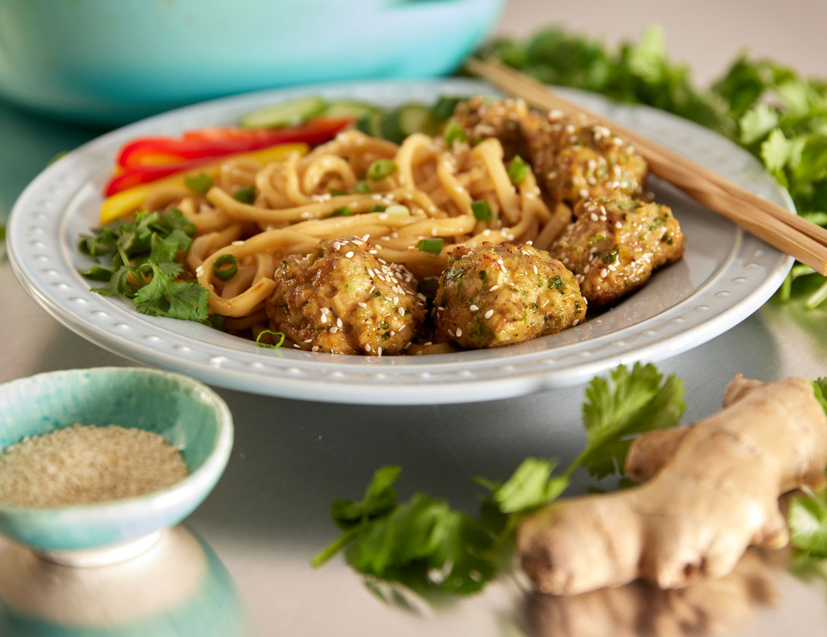 Honey Ginger Fusion Meatballs